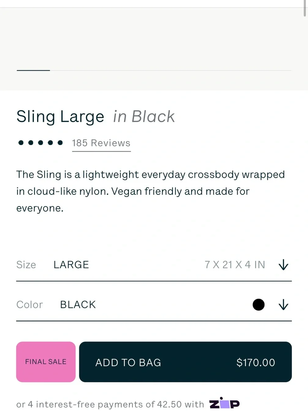 caraa Sling Large